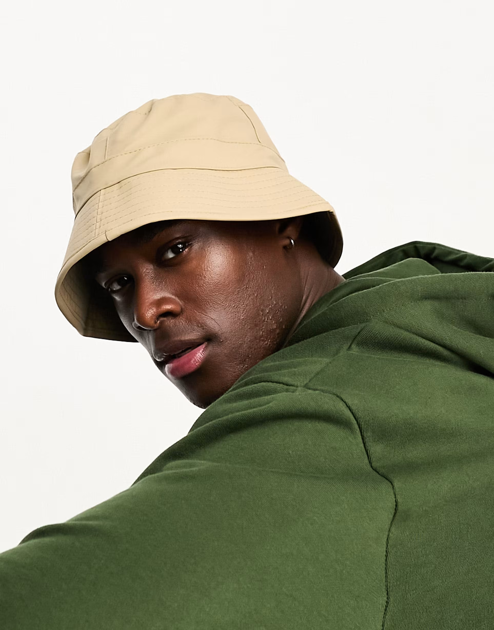 Rains waterproof bucket hat in beige | ASOS (Global)