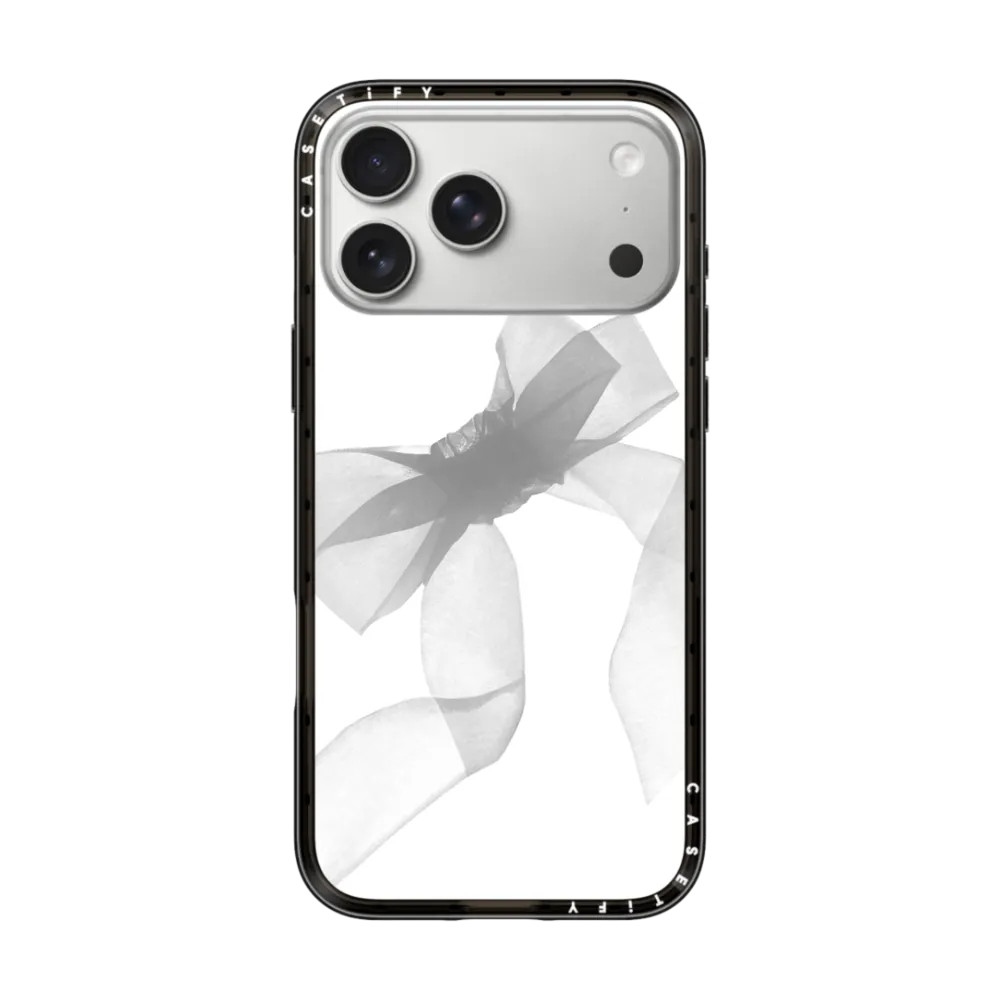 White Organza Ribbon - Blank Slate | CASETiFY (Global)