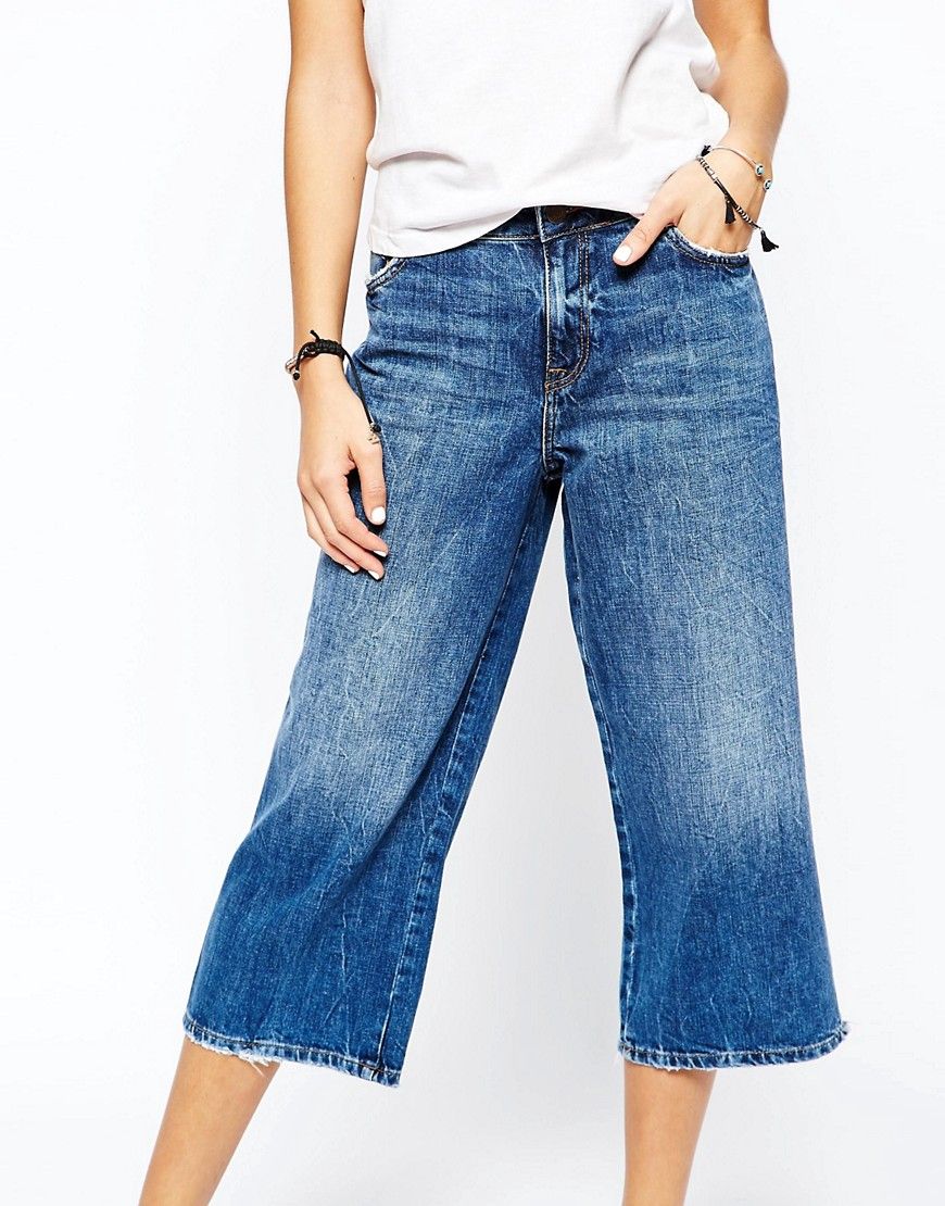 New Look Wide Leg Crop Jean | ASOS UK