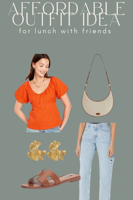 Casual spring outfit for lunch with the girls 

#LTKSeasonal #LTKstyletip #LTKfindsunder50