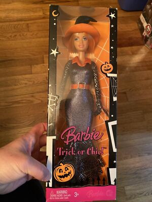 Halloween Trick or Chic Treat Witch Barbie 2008 -NRFB | eBay US