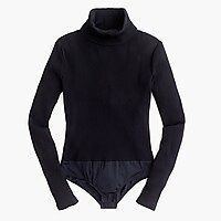 Ribbed knit turtleneck bodysuit | J.Crew US