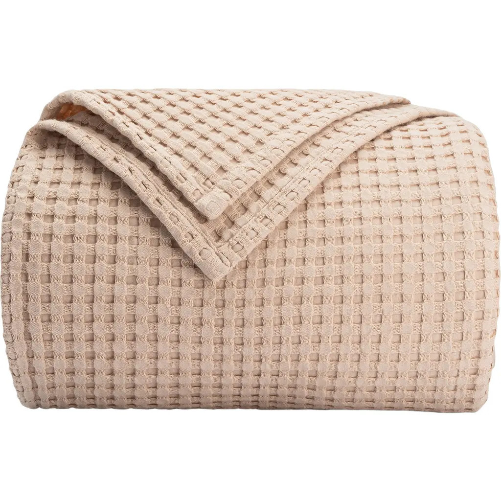 Comfy Cubs Adult Waffle Blanket in Blush at Nordstrom, Size Small | Nordstrom
