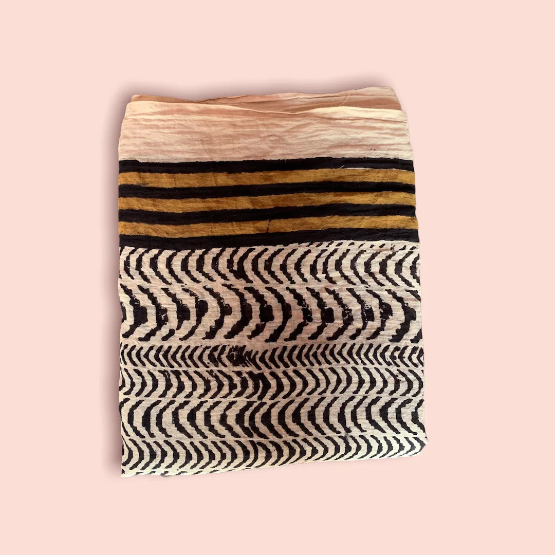 Hand Block Printed Beach Sarong for Women Beach Scarves in Cotton Beach Wrap Pareo Beach Swim Wea... | Etsy (US)