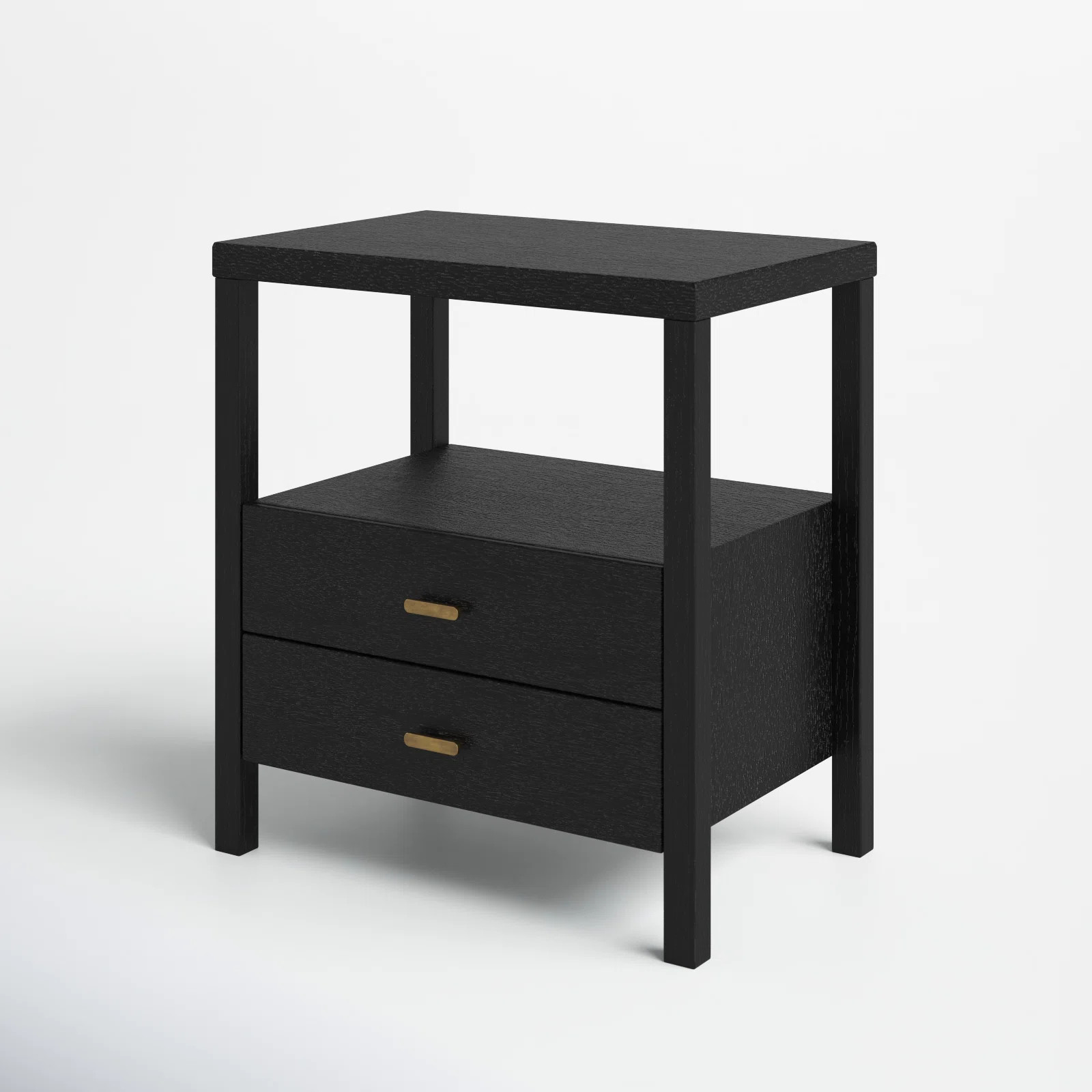 Francisca 2 - Drawer Solid Wood Nightstand | Joss & Main
