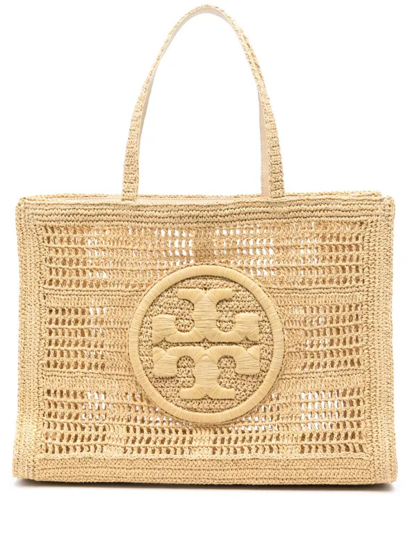 large Ella crochet tote bag | Farfetch Global
