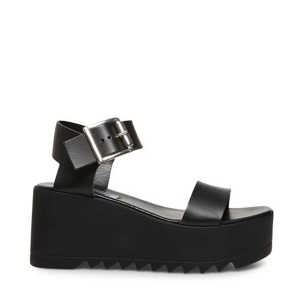LAKE BLACK LEATHER | Steve Madden (US)