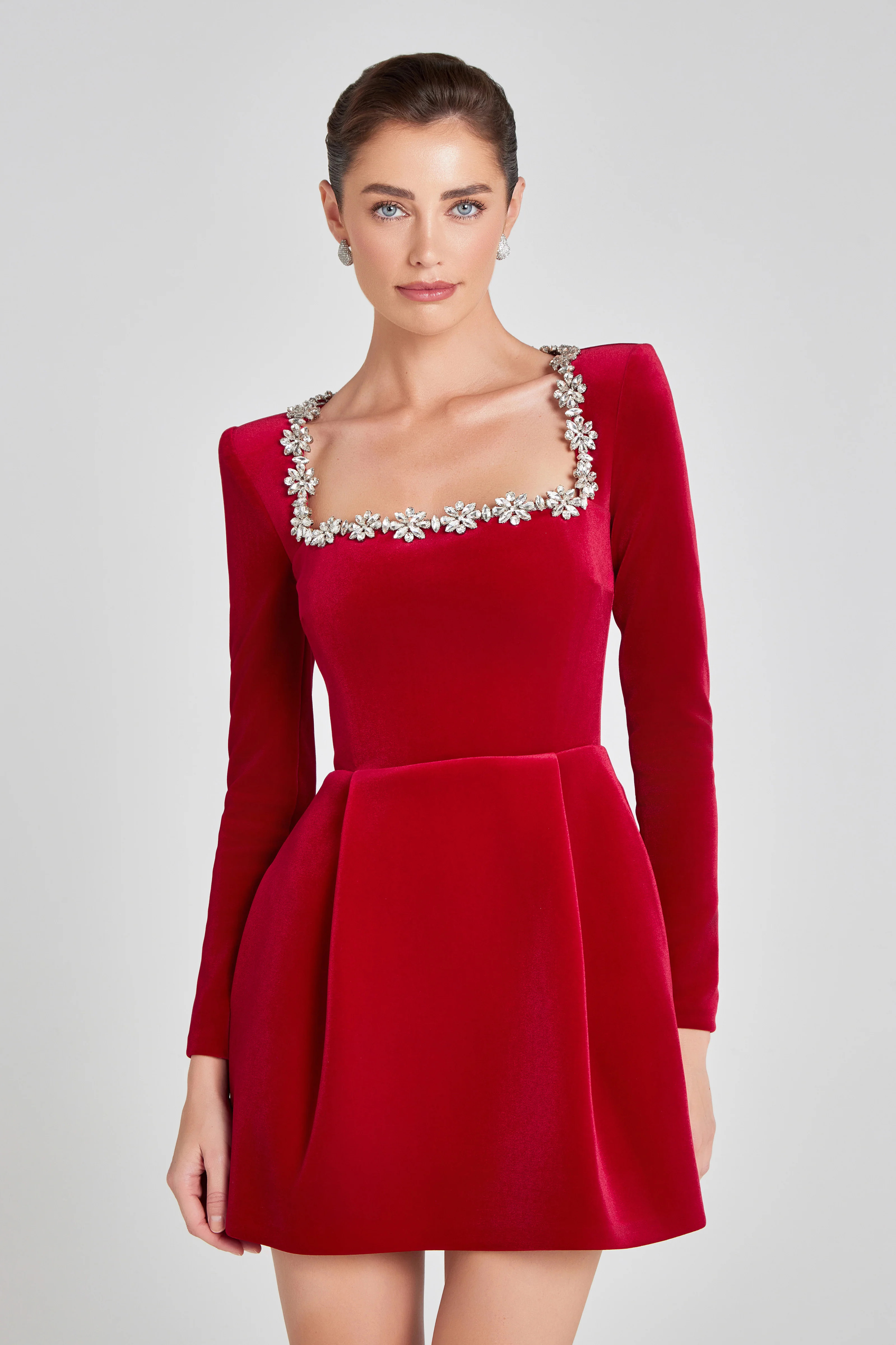 Kimberly Red Dress | Nadine Merabi