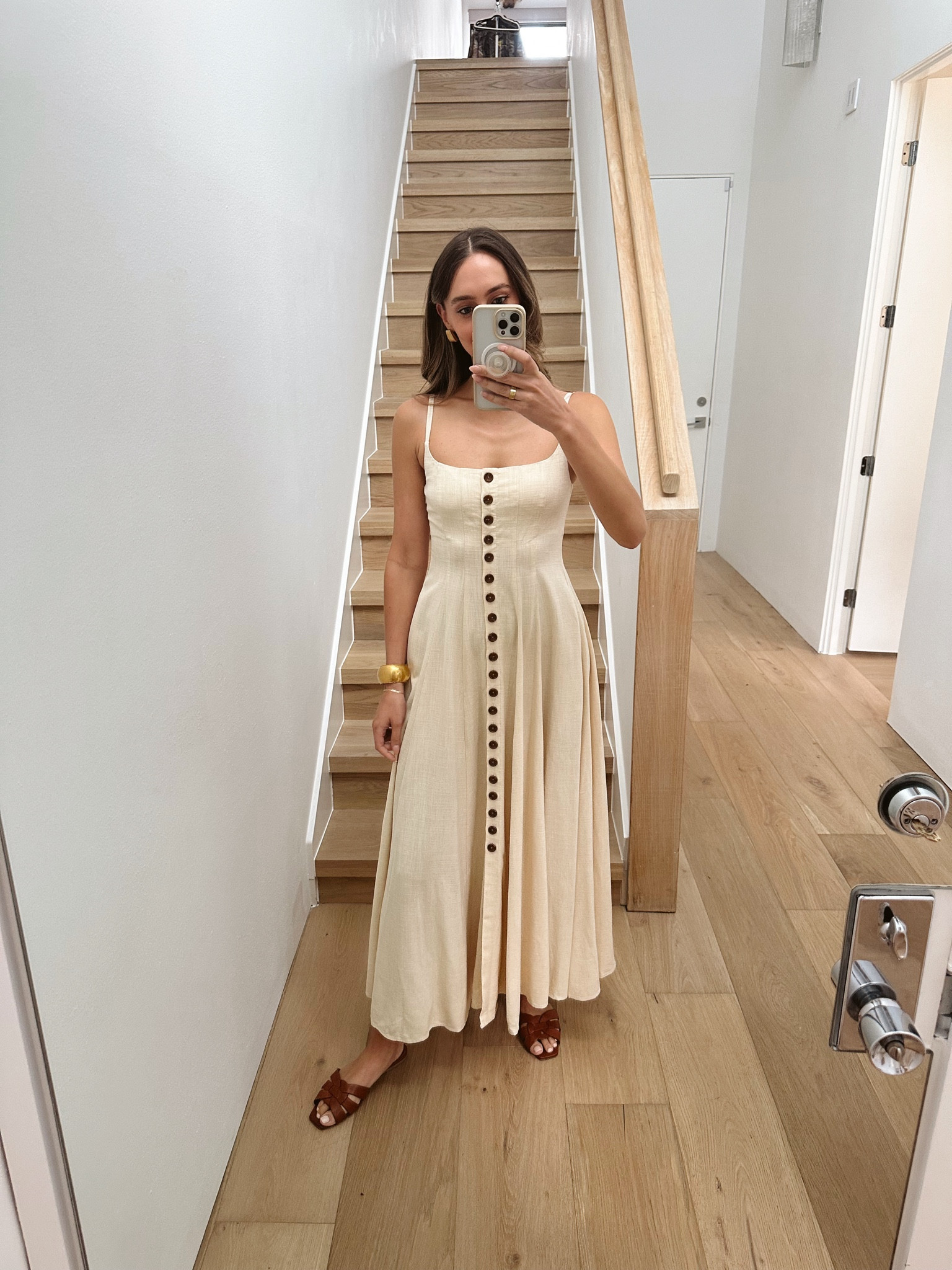 La Ligne dress (size XS), YSL sandals, Moda Operandi cuff, Heaven Mayhem earrings 

#LTKWorkwear #LTKStyleTip #LTKTravel