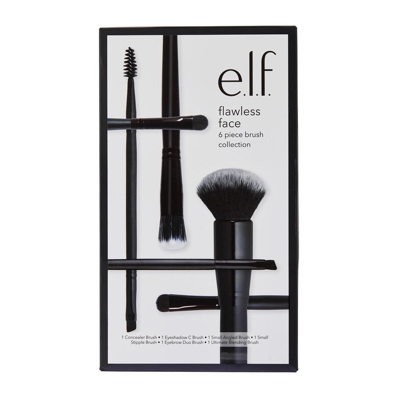 Flawless Face 6 Piece Brush Collection | e.l.f. cosmetics (US)
