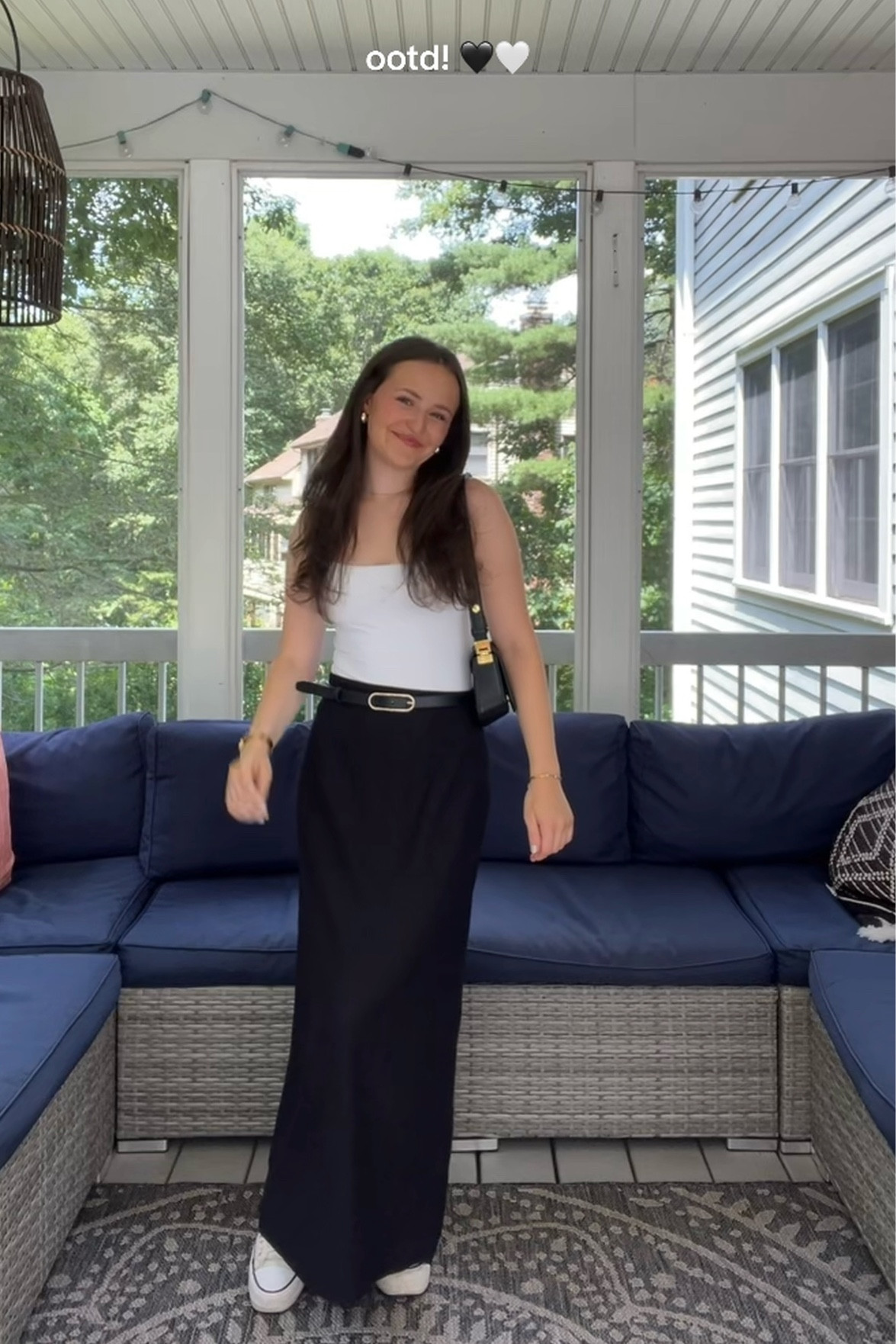 OOTD | summer outfit | black skirt | work outfits | outfit inspo | inspiration 

#LTKxNSale #LTKSaleAlert #LTKSeasonal