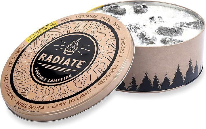 Radiate Portable Campfire: The Original Go-Anywhere Campfire | Lightweight and Portable | 3-5 Hou... | Amazon (US)