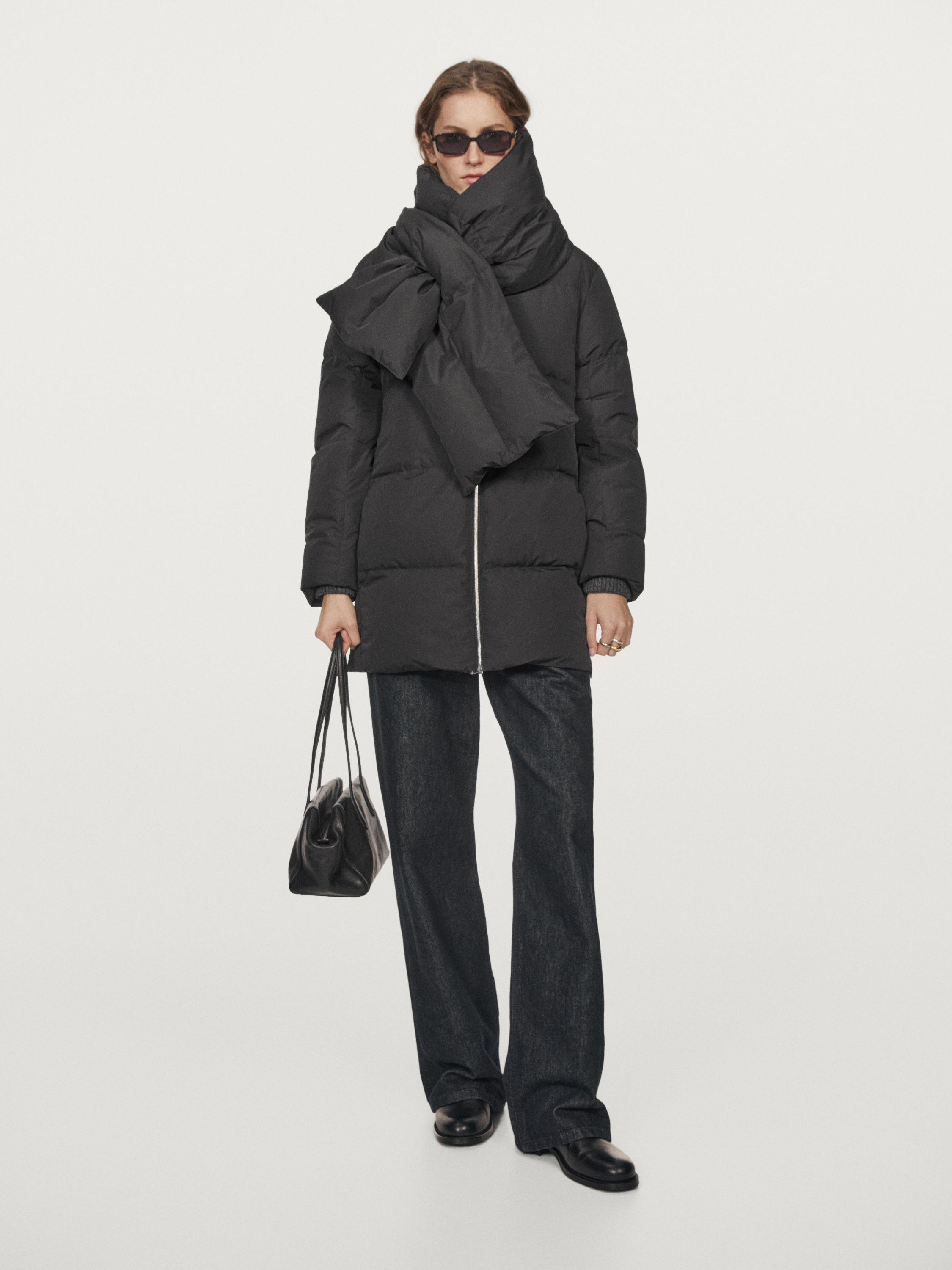 Water-repellent puffer jacket | Massimo Dutti UK