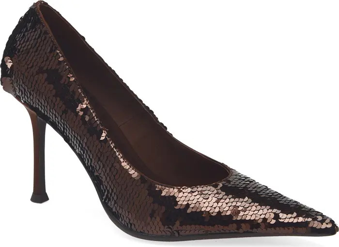 Risk Sequin Pointed Toe Pump (Women) | Nordstrom