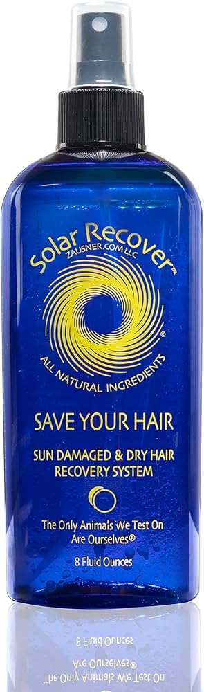 Solar Recover All Natural Hair Conditioner for Dry, Damaged Hair - Leave-In Spray (8 oz) - Hydrat... | Amazon (US)