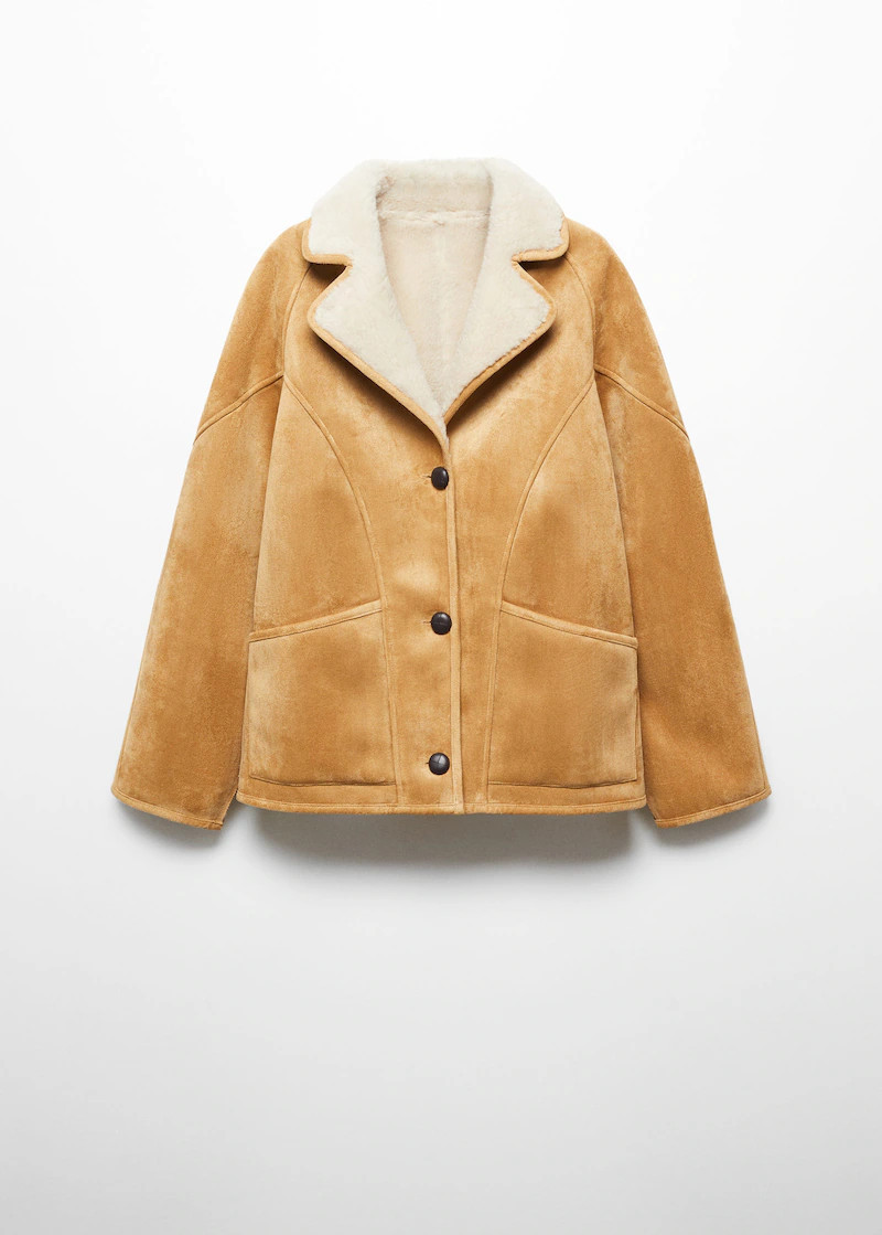 Manteau double face boutons | MANGO (FR)