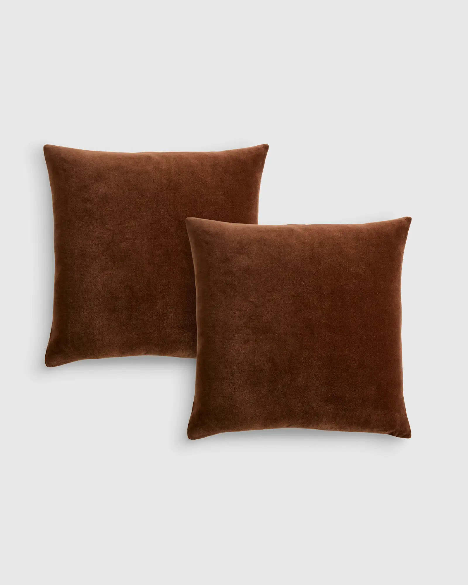 Classic Cotton Velvet Pillow Cover (Set of 2) | Quince