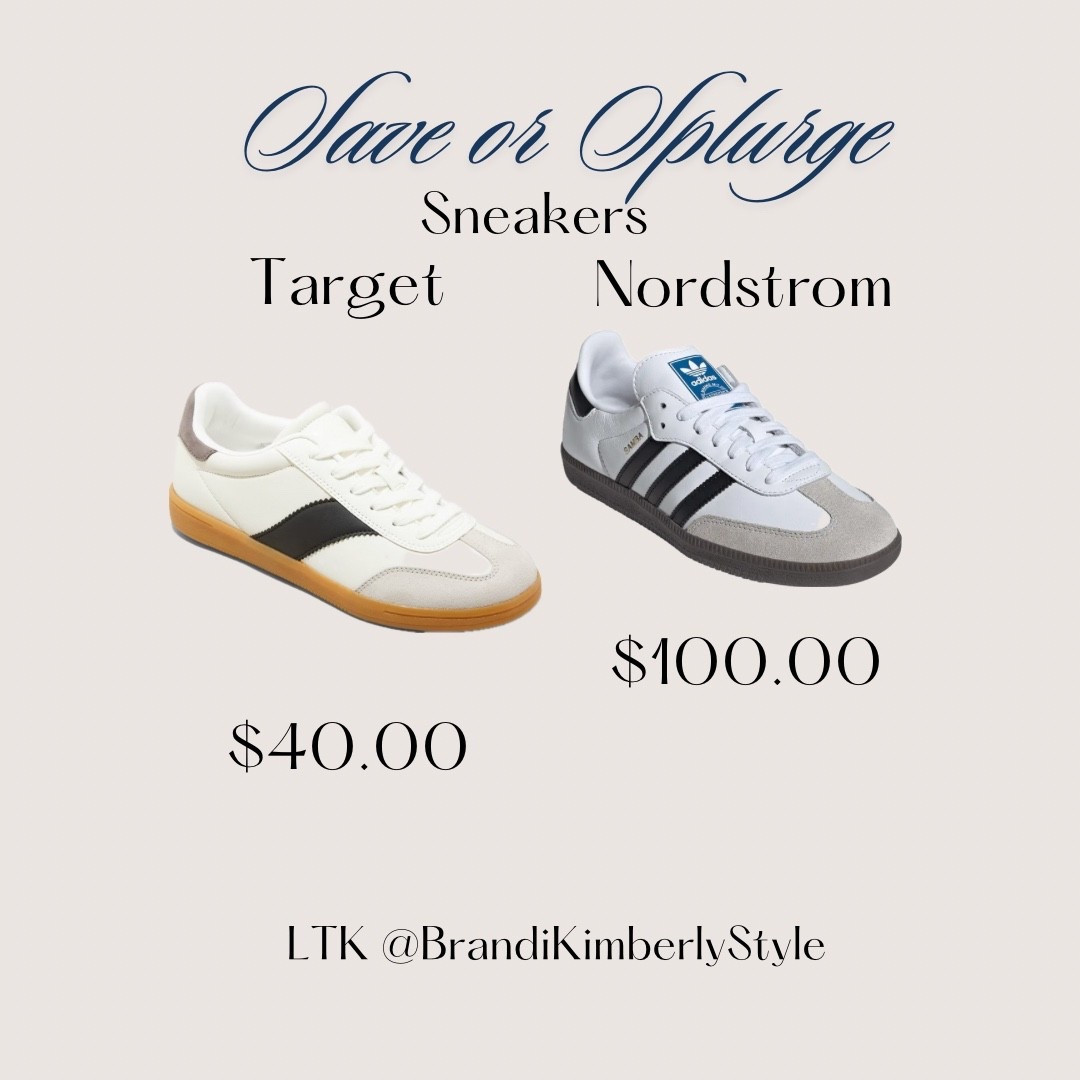 this or that!

these target sneakers have the illusion of Adidas sombas‘s at half the price. which one do you choose?

#LTKootd #LTKSeasonal #LTKstorytime
