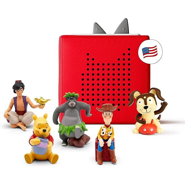 Toniebox Audio Player Starter Set with Lightning McQueen, Simba, Woody, and Sulley - Imagination Bui | Amazon (US)