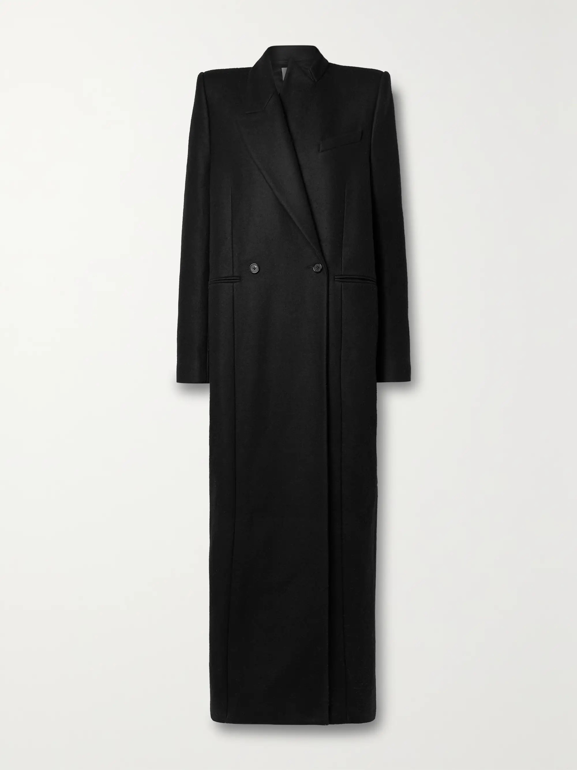 Caleb wool-blend felt coat | NET-A-PORTER APAC