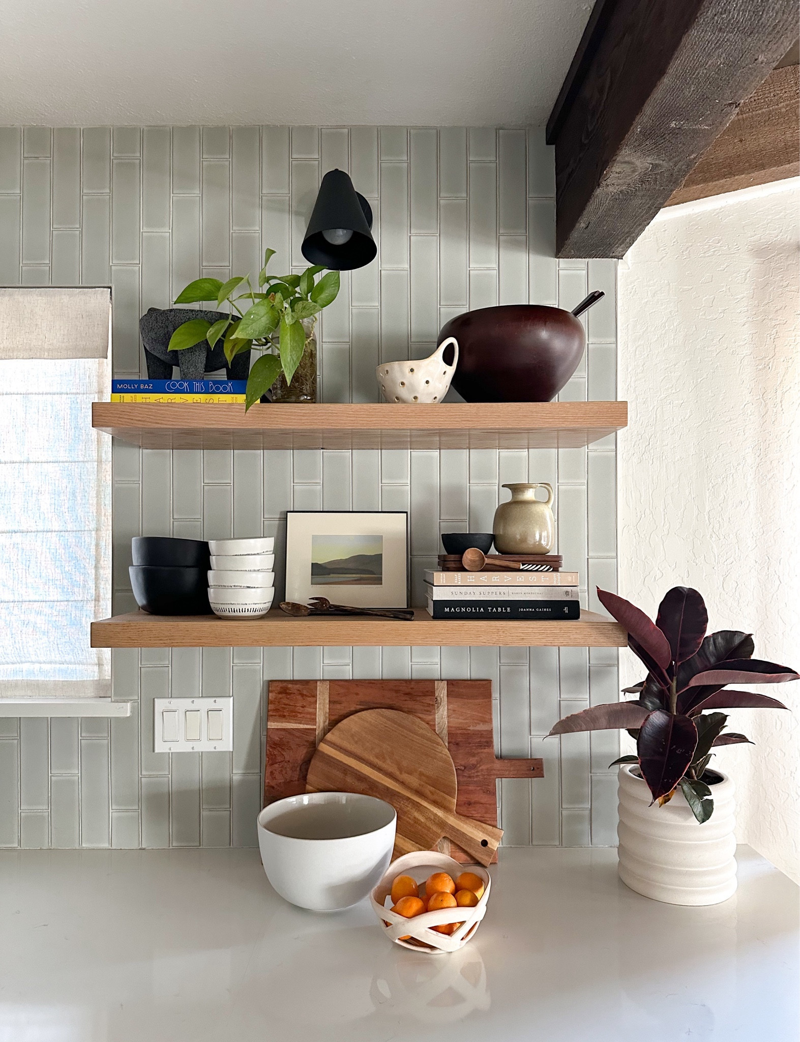 Our styled kitchen shelves  

#LTKfindsunder50 #LTKhome #LTKstyletip