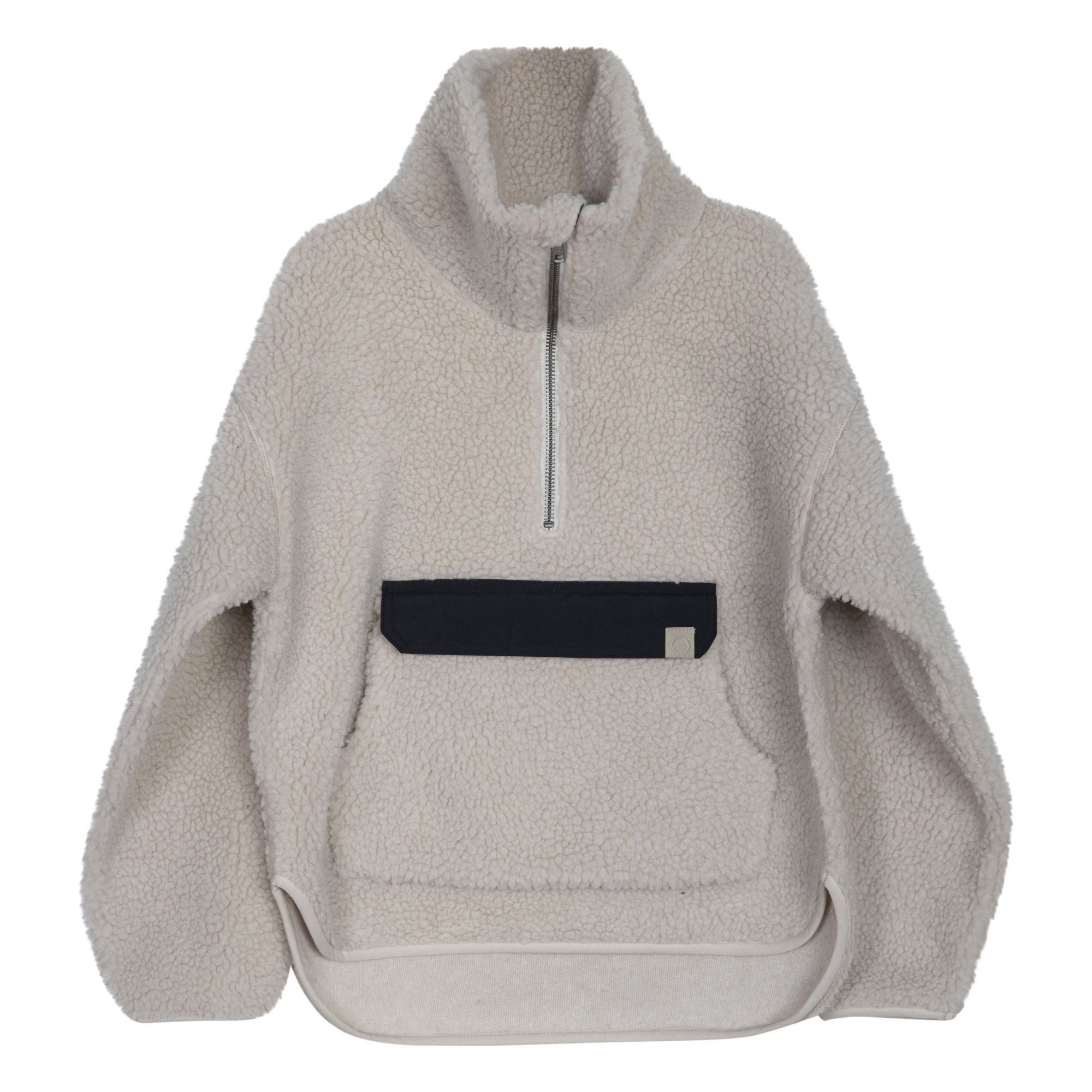 Anorak Oversized Polyester Recyclé Perry Ecru | Smallable DE