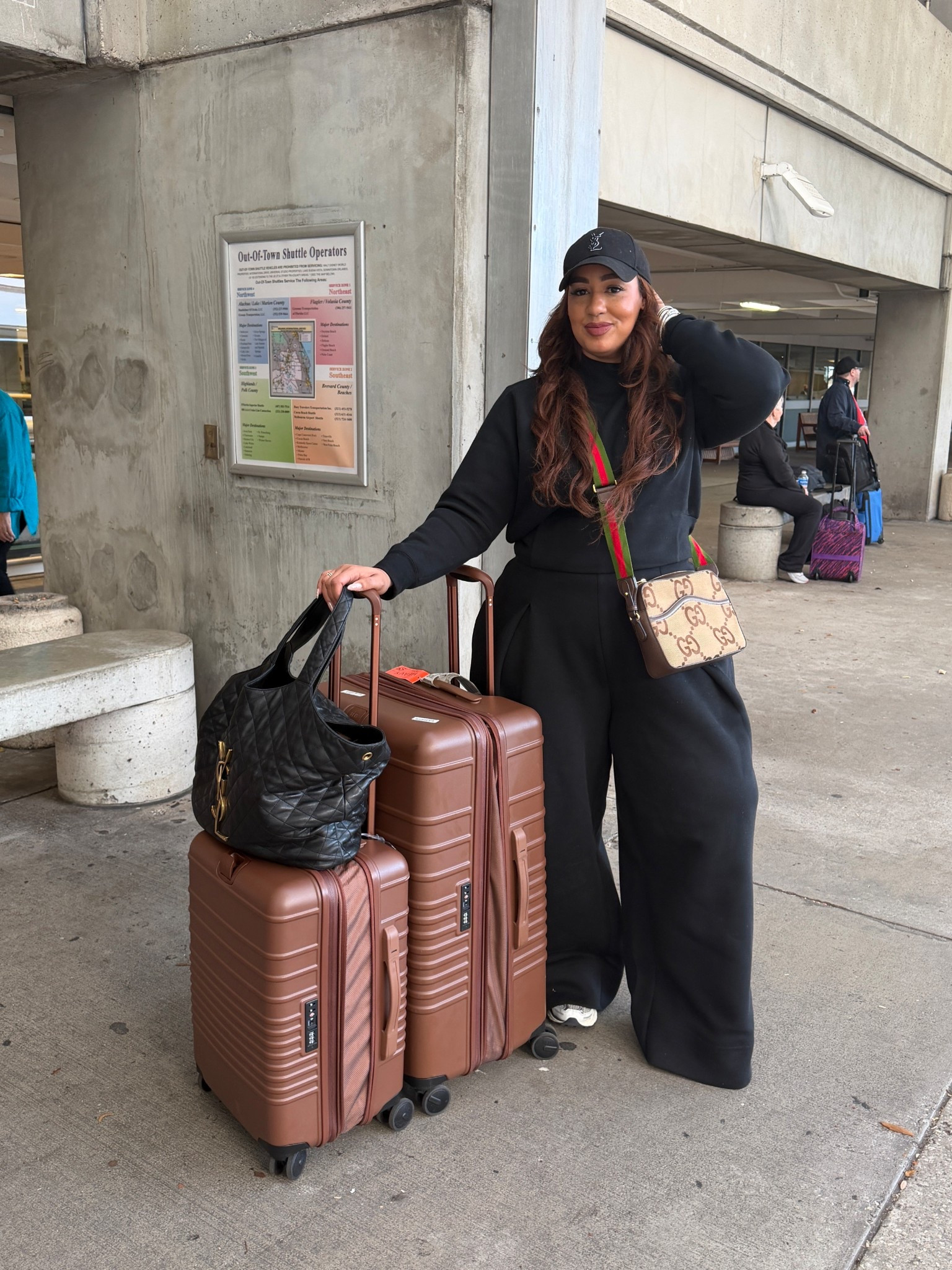 Travel fit and new @beis luggage