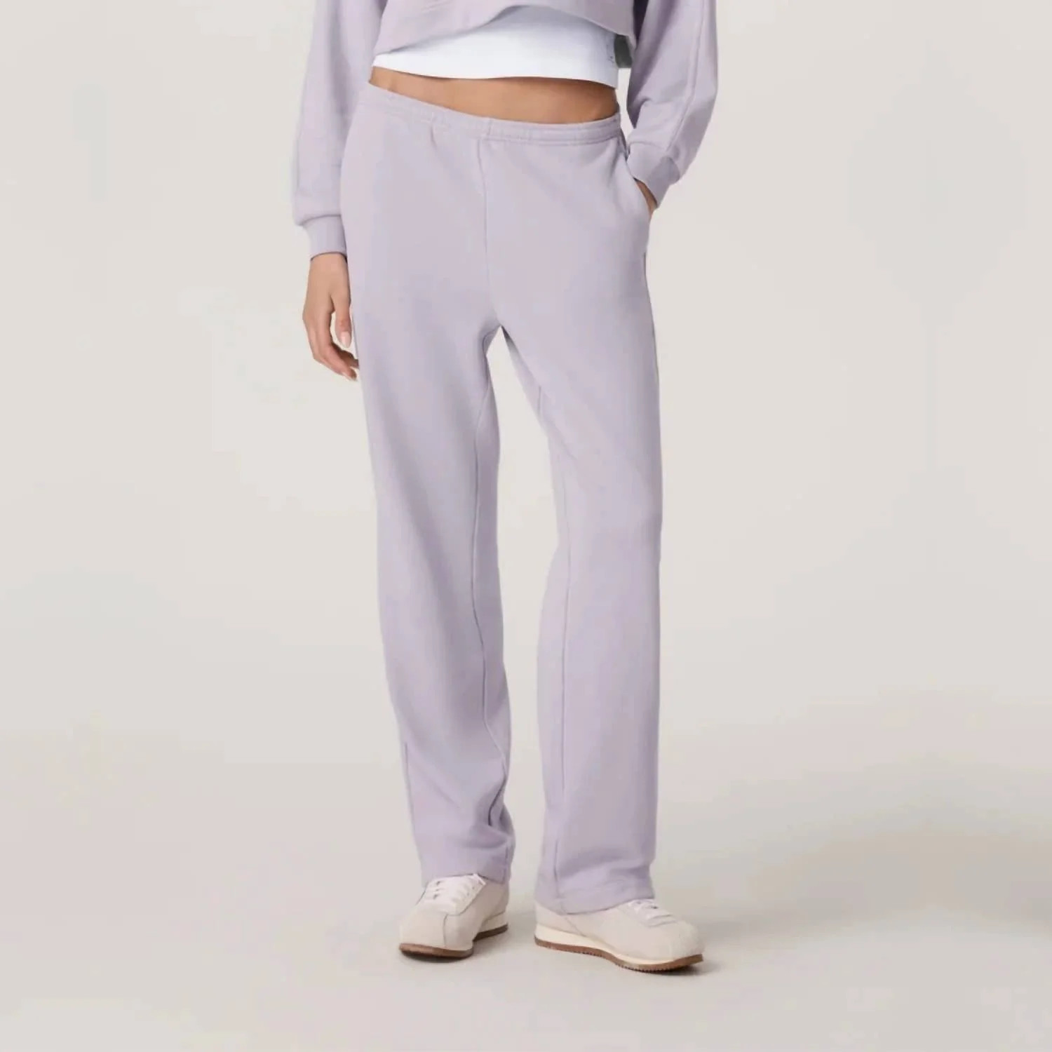 Sedona Straight Leg Sweatpant In Lavender Ice | Shop Simon