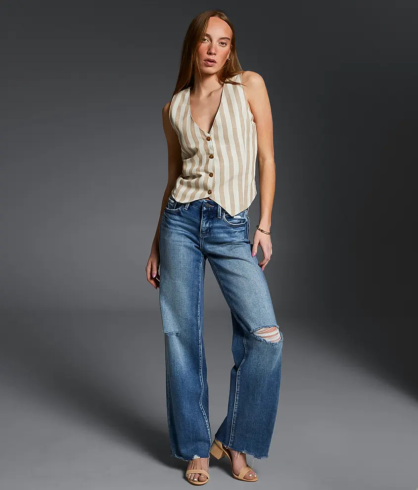 Fit No. 53 Wide Leg Stretch Jean | Buckle