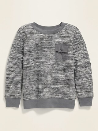 Thermal-Knit Utility-Pocket Long-Sleeve Tee for Toddler Boys | Old Navy (CA)