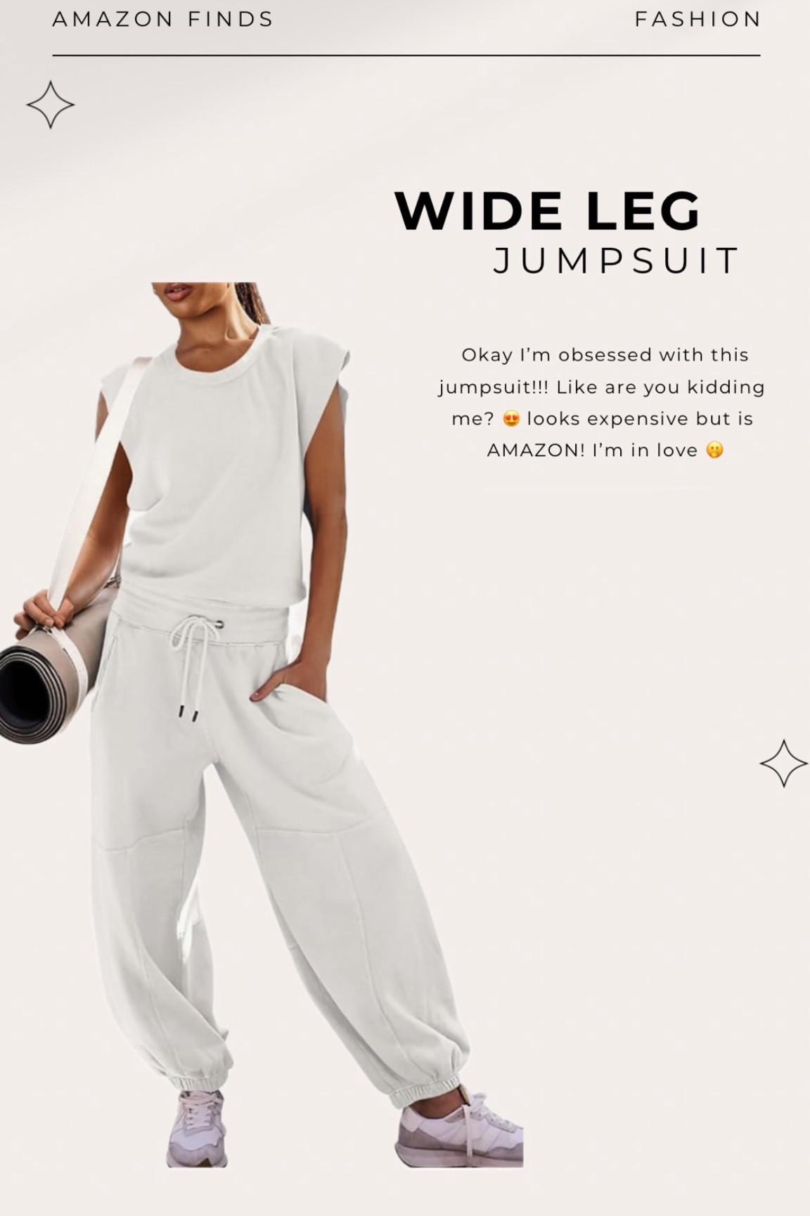I’m seriously obsessed with this jumpsuit!! 😍 has the cutest open back! Looks expensive but is AMAZON 🙌🏼

#LTKfindsunder50 #LTKfitness #LTKstyletip