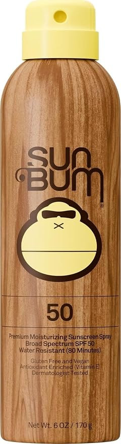 Sun Bum Original SPF 50 Sunscreen Body Spray - Broad Spectrum Moisturizing Sunscreen with Vitamin... | Amazon (US)