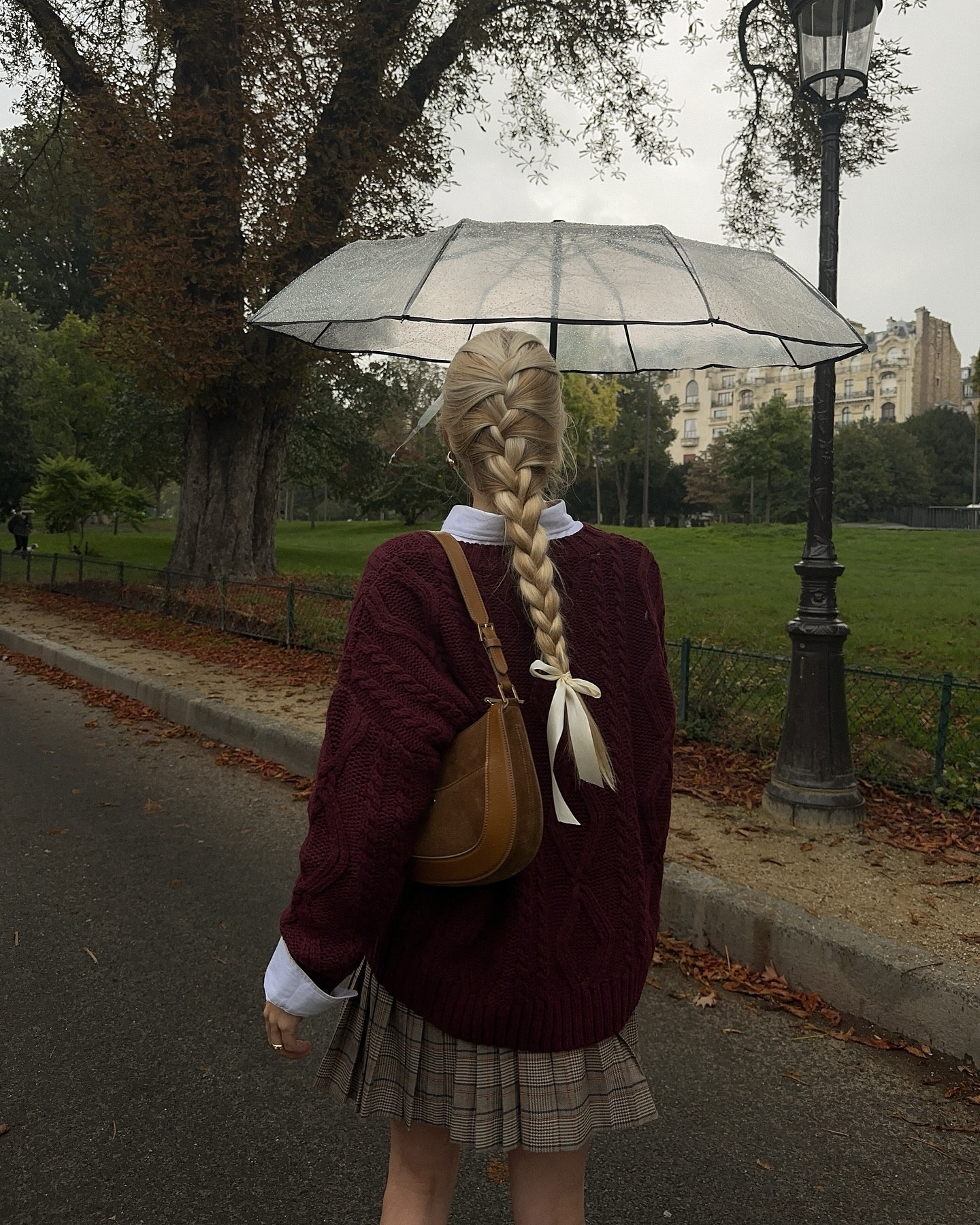 Rainy days in Pariii 🤎🧸🍂