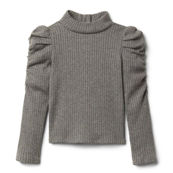 Metallic Puff Sleeve Top | Janie and Jack