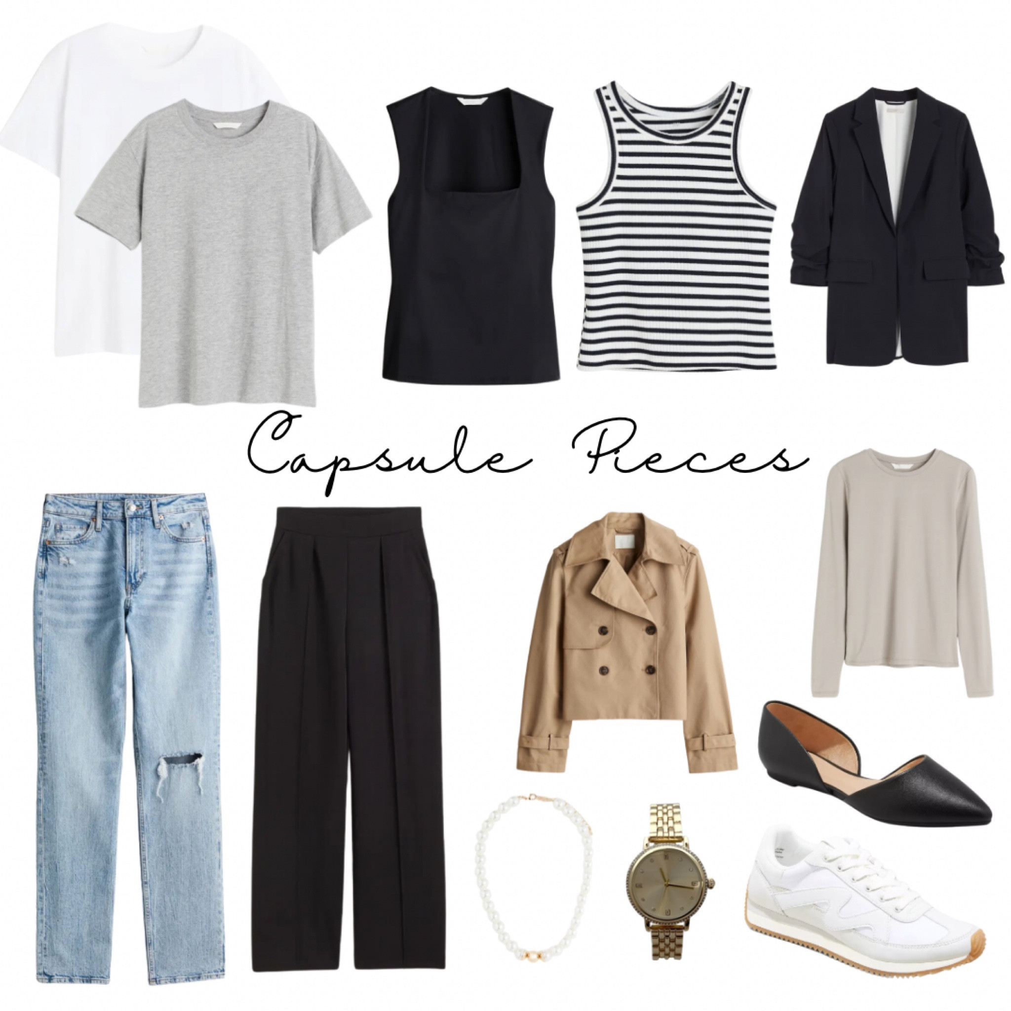 Capsule Wardrobe Pieces

#LTKfindsunder50 #LTKstyletip