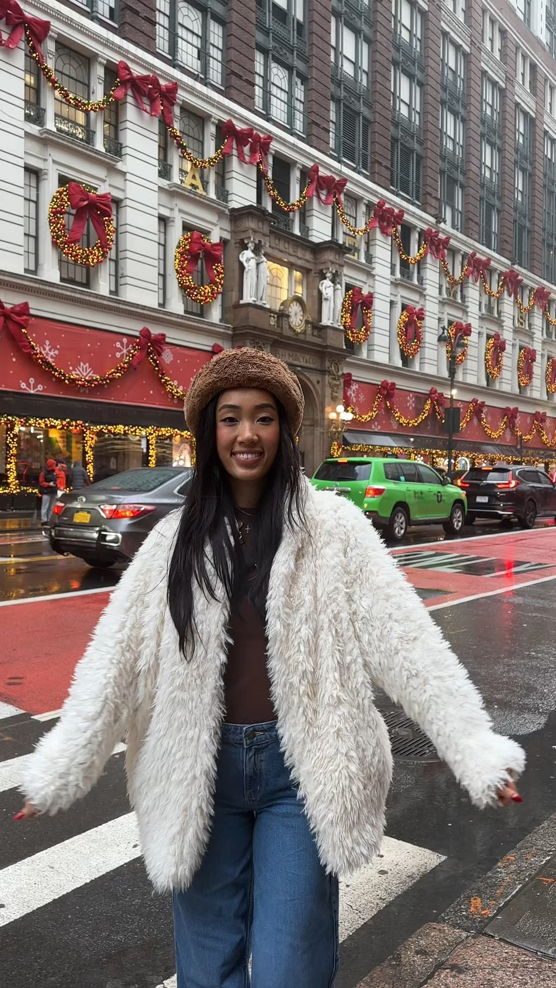 What I wore in NYC in december 🏙️🧥  wearing size small tops and small bottoms/US 4 and shoe size 7.5

#LTKSaleAlert #LTKStyleTip #LTKSeasonal