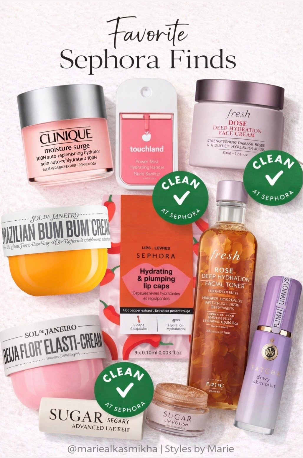 My go-to Sephora staples — clean beauty, hydrating skincare, and must-have body care I genuinely love and use on repeat



#LTKselfcare #LTKmorningroutine #LTKBeauty