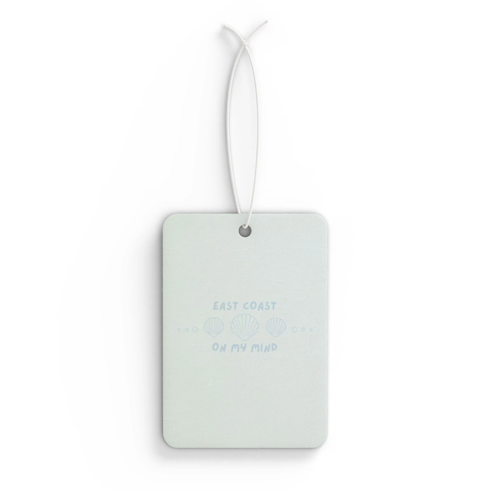 East Coast Car Air Freshener | Get Lucky Charmed