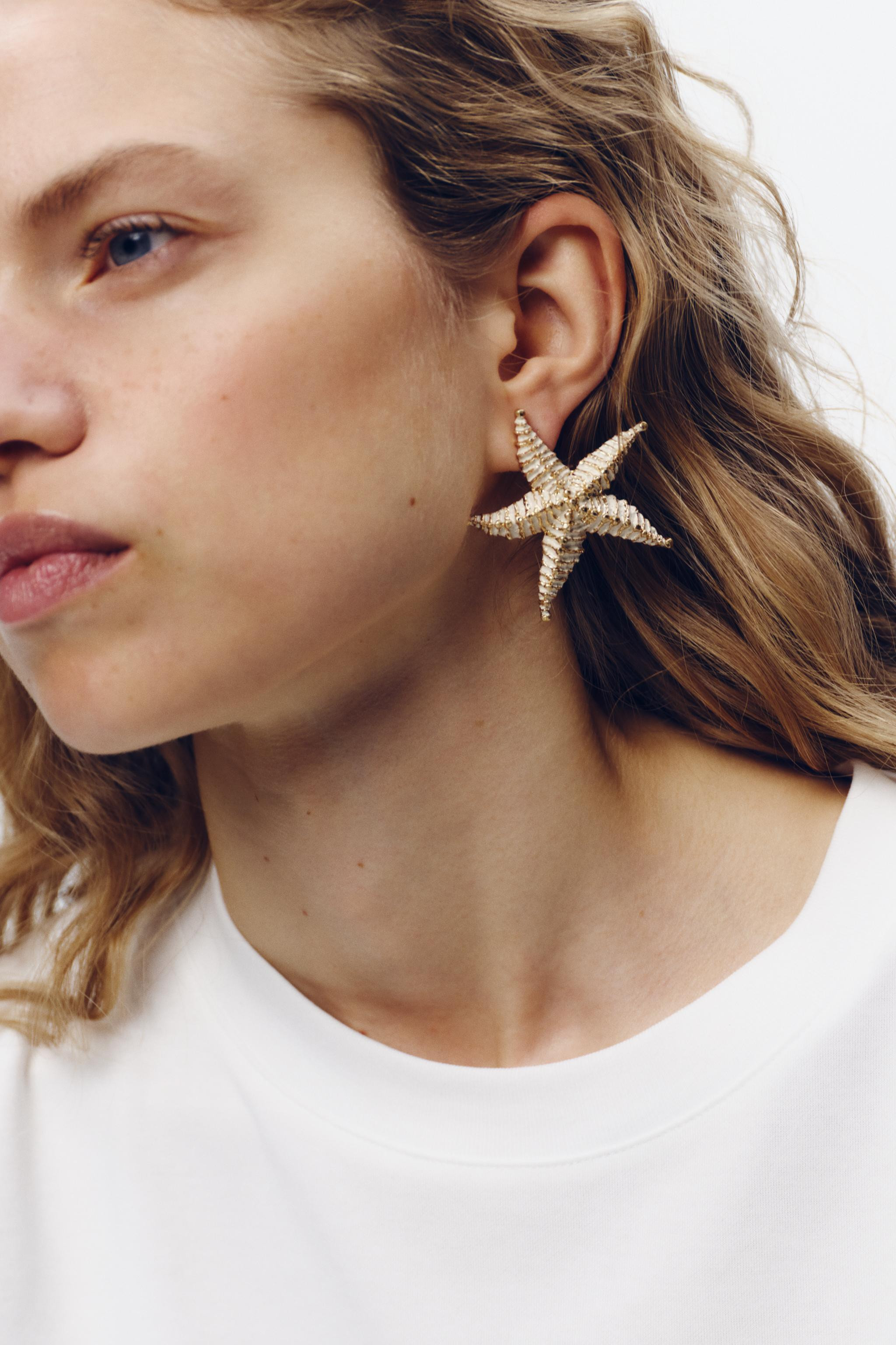 STARFISH EARRINGS | Zara UK