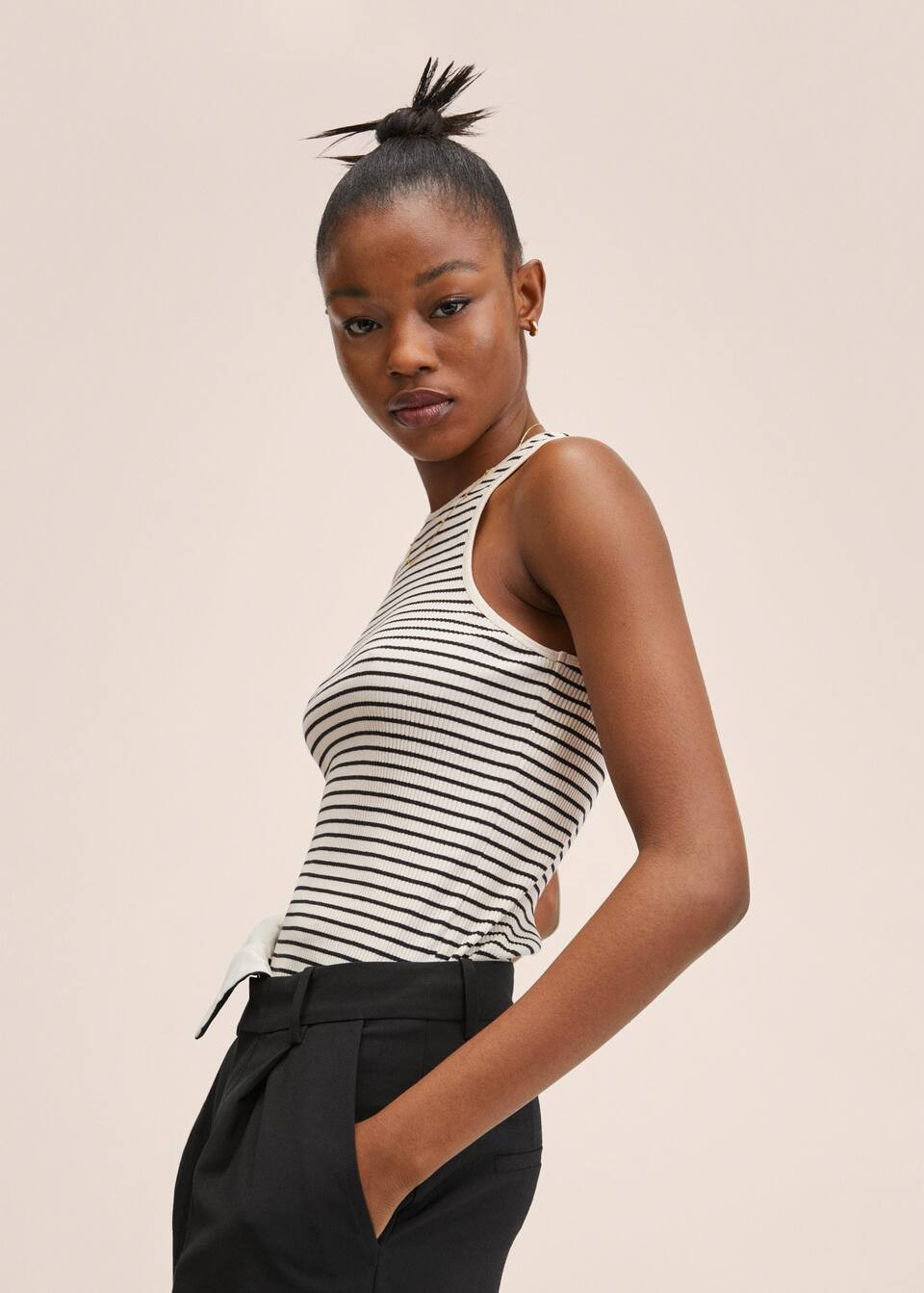 Suche: gestreiftes top (18) | Mango Deutschland | MANGO (DE)