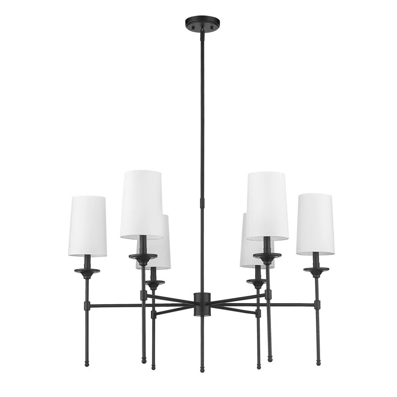 Hayse 6 - Light Dimmable Classic / Traditional Chandelier | Wayfair North America