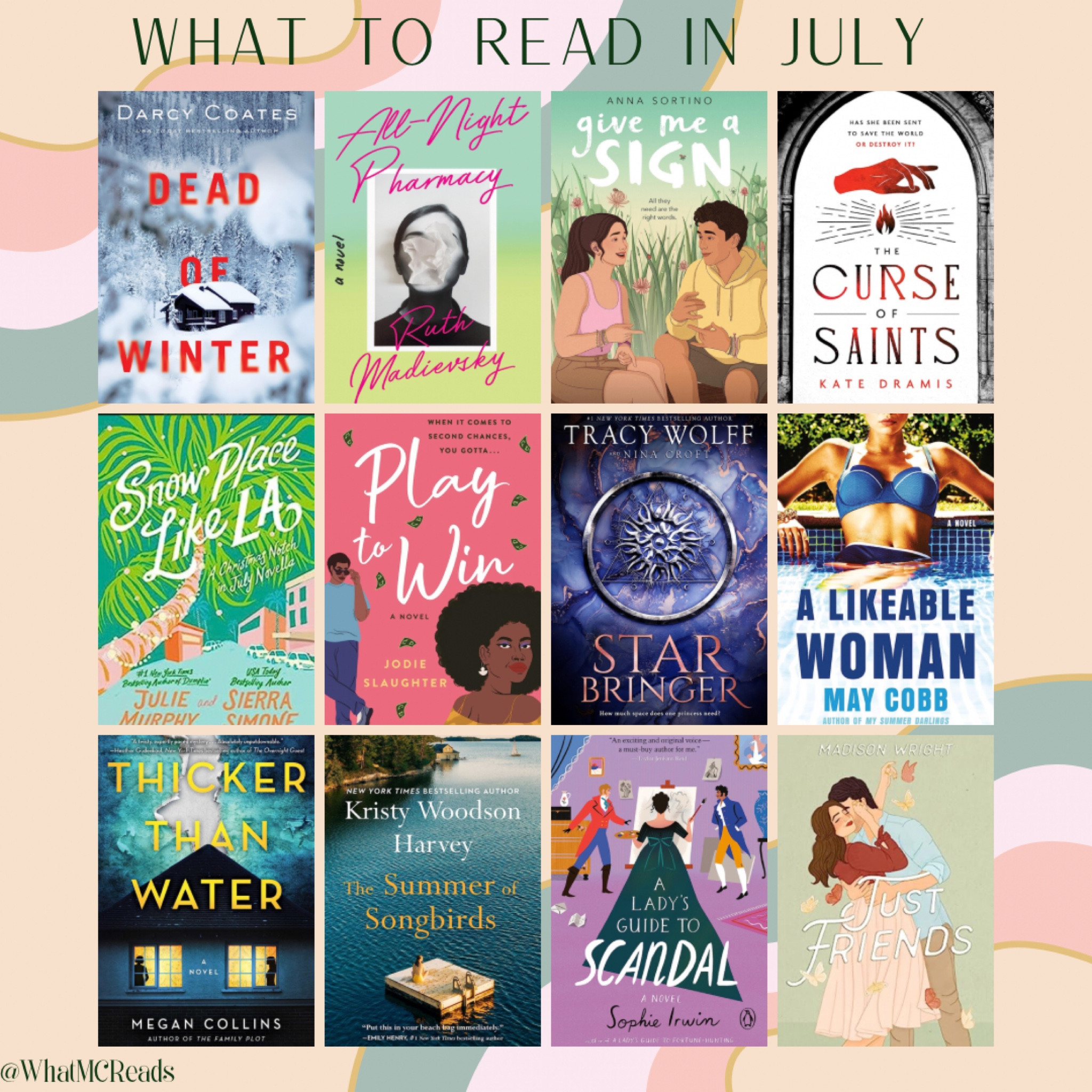 July New Book Releases

#LTKunder50 #LTKFind #LTKhome