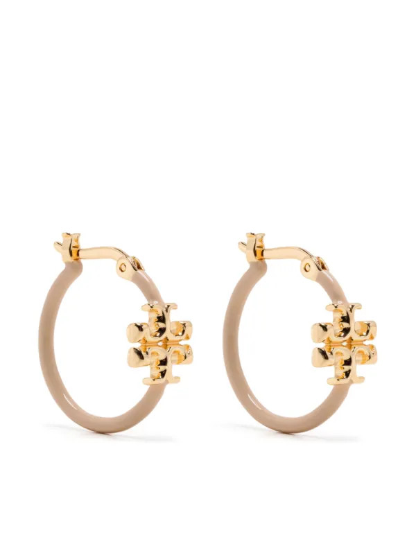 Eleanor small hoop earrings | Farfetch Global