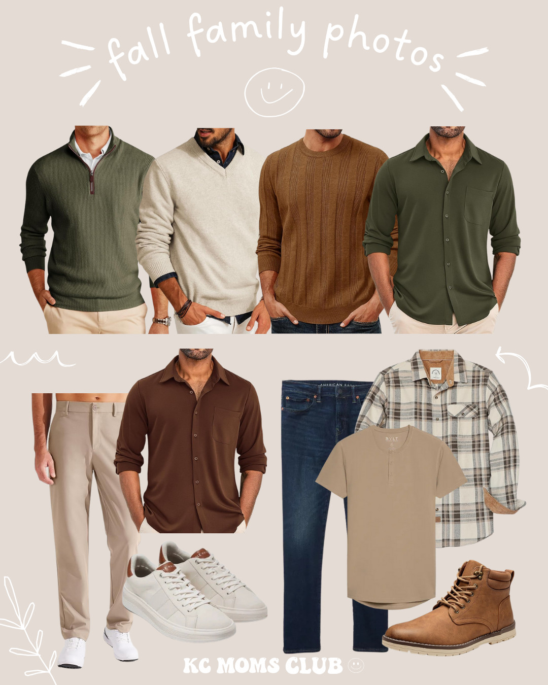 Fall Family Photos - Mens 

 #LTKFindsUnder50 #LTKFamily #LTKMens