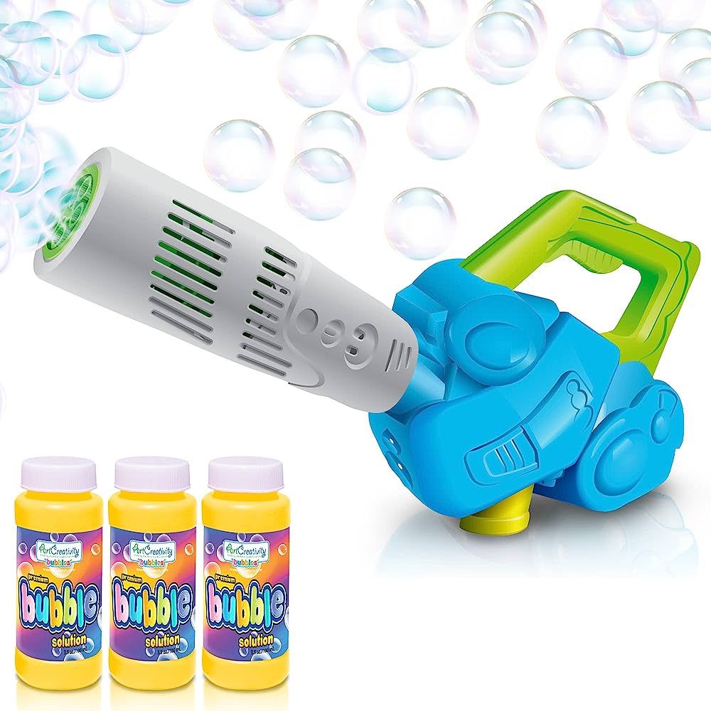 Bubble Leaf Blower for Toddlers, Bubble Blower Machine for Kids, Bubble Machine, Summer Outdoor O... | Amazon (US)