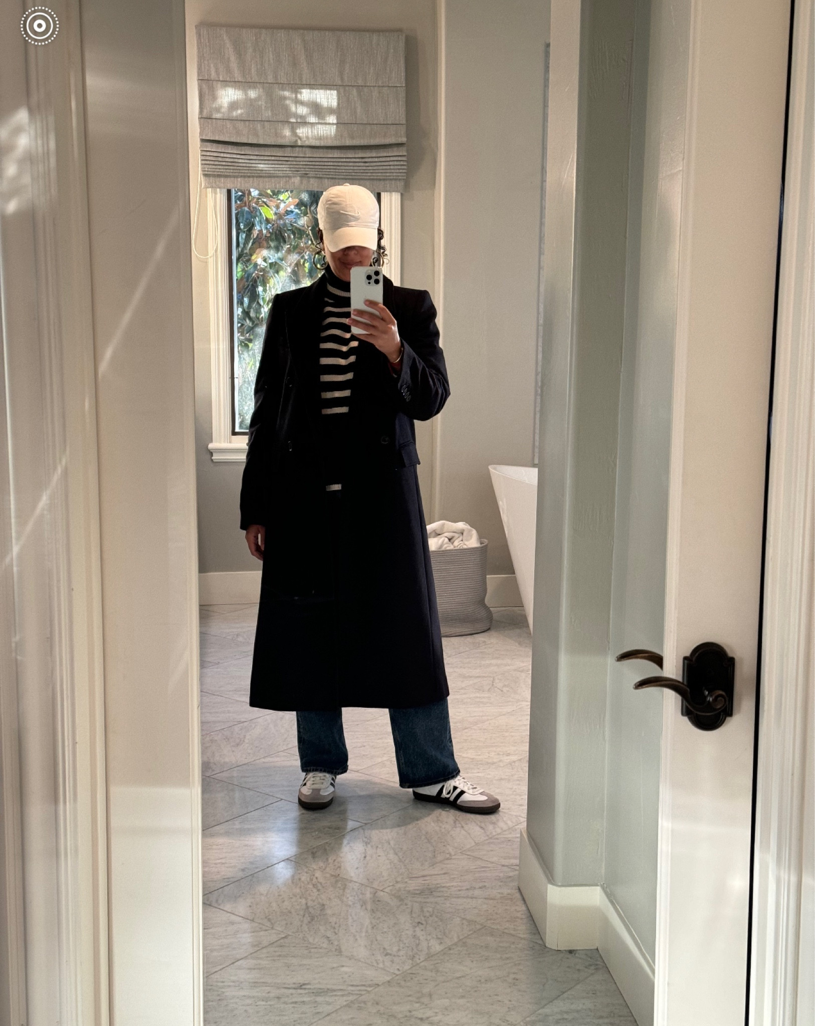 Outfit of the day! Shoes are Adidas, hat is Nike, coat is Aritzia & jeans are AGOLDE

#LTKMostLoved #LTKbeauty #LTKstyletip