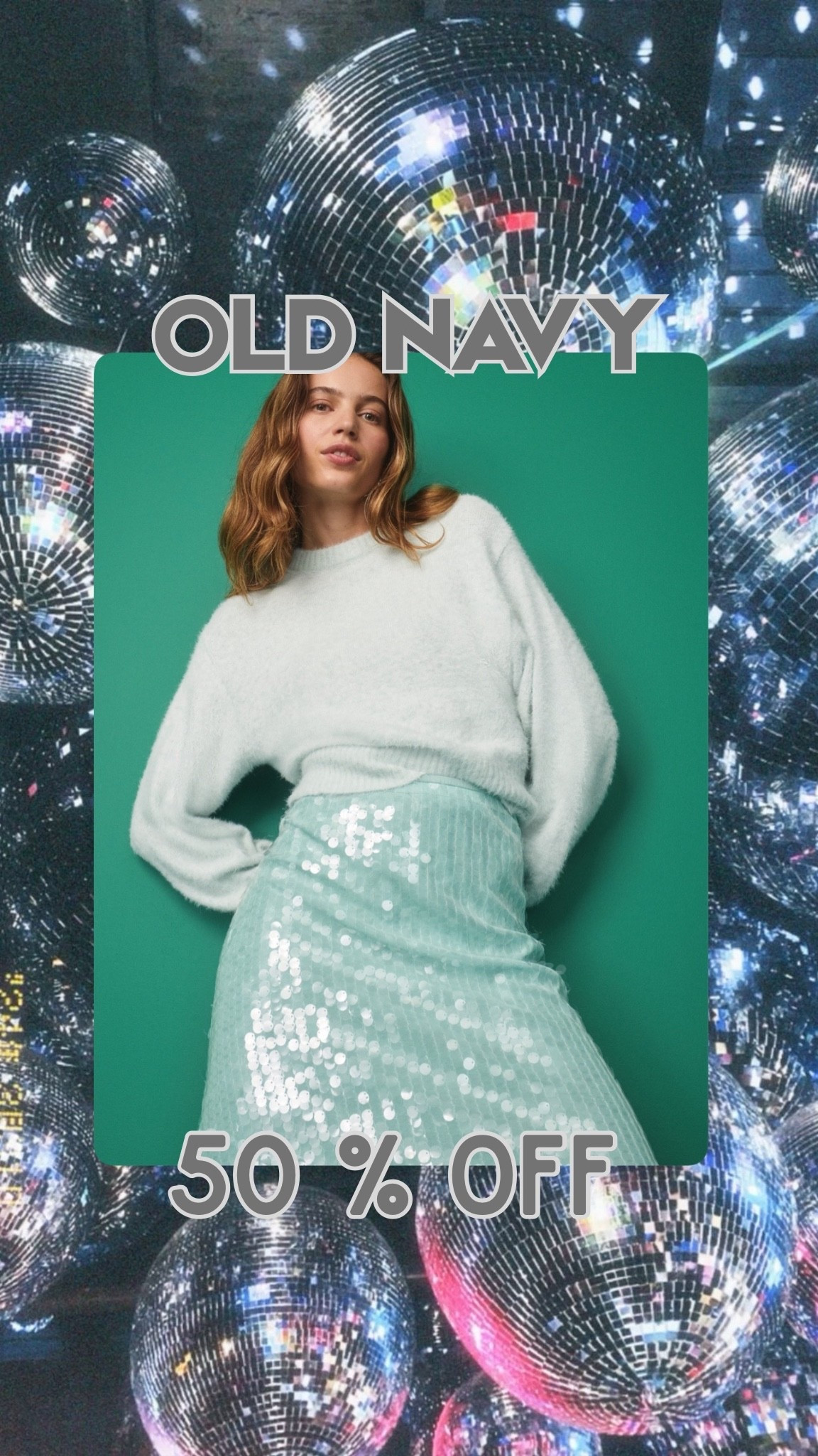 Giftober sale happening at Old Navy! 

Sequin, skirt, sweater, holiday, party, dressy, 