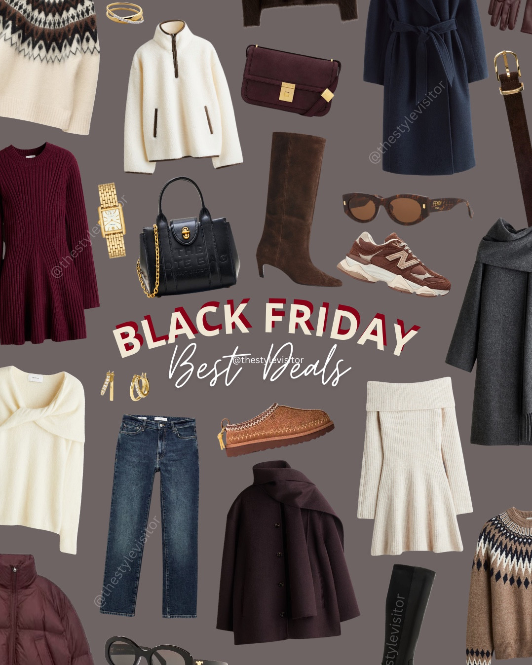 Black Friday pieces that elevate your everyday wardrobe 🤎✨  I did my very best to link everything that is in stock but things sell out really really fast !! I’ll update the links once the item is sold out 🍂🧥✨🤎👢👜
🤍

Like this post to save it to your favourite folder and come back later to shop.

 winter outfit, burgundy coat, cream sweater, fall style, neutral outfits, capsule wardrobe, everyday jeans, ankle boots, New Balance sneakers, winter fashion, cosy knits, puffer jacket, tailored trousers, fall coats, minimal style, chic outfits, wardrobe staples, autumn looks, knit dress, elegant basics 🤎✨

#LTKCyberWeek #LTKSaleAlert