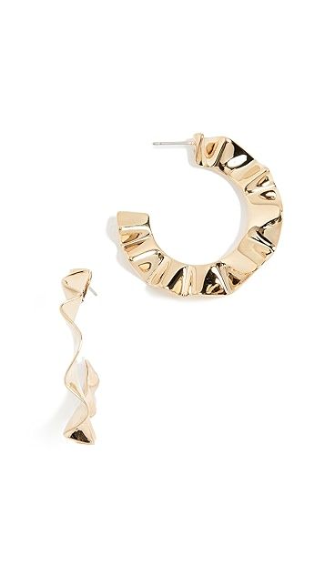 Frilled to Pieces Hoop Earrings | Shopbop