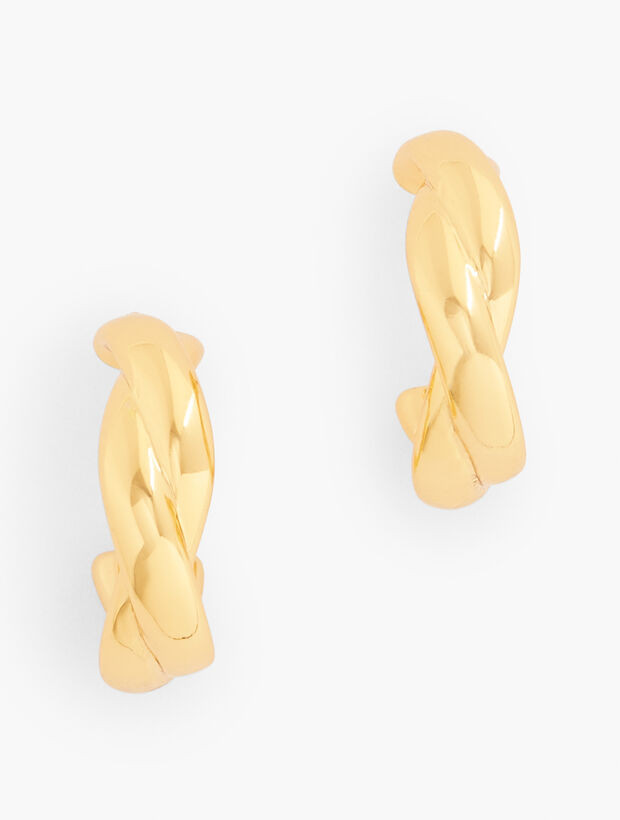 Twisted Hoop Earrings | Talbots